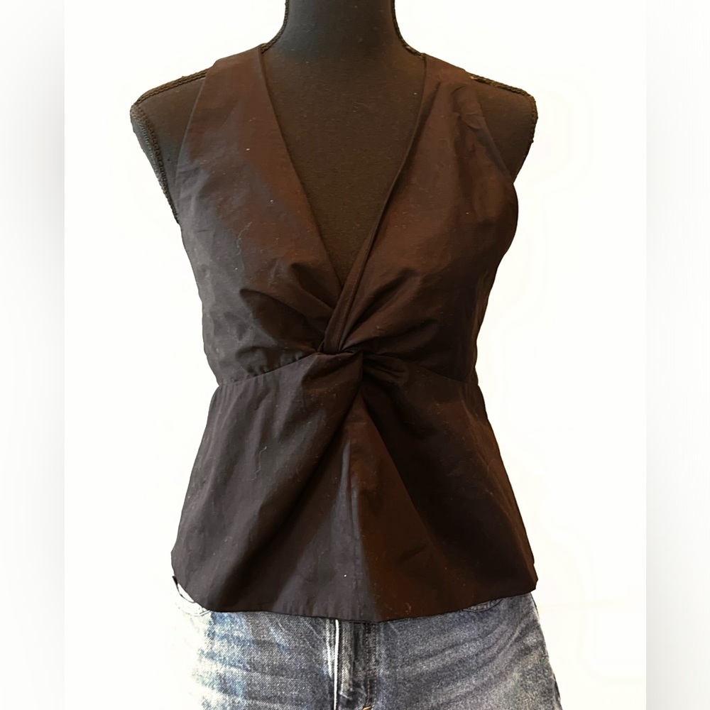 Zara women’s top back tie “NEXT DAY SHIPPING “